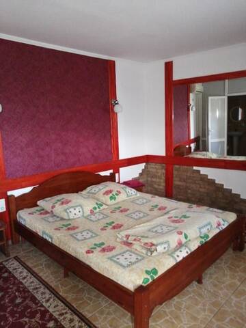 Фото номера Двухместный номер с 1 кроватью Мини-отель Guest yard Vivat г. Velikodolinskoye 16